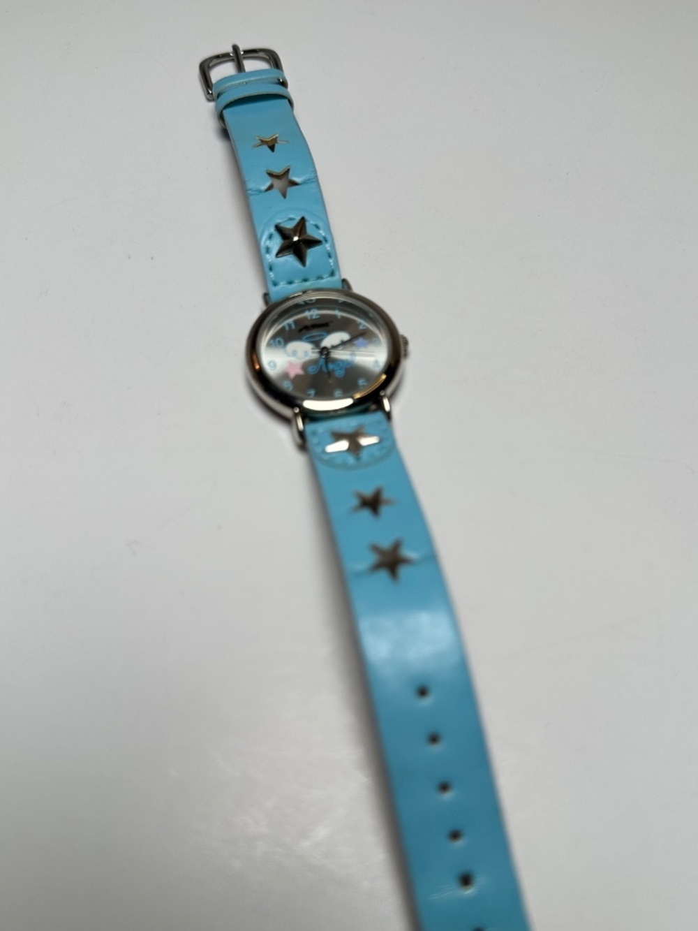 Y2K Angel Watch Blue Star Strap | New Old Stock | Never Worn w/ Tag - Picture 6 of 8